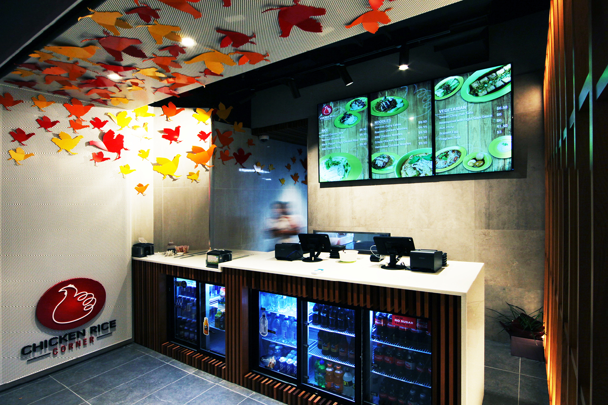 Restaurant Interior Design Masterplanners Chicken Rice Corner