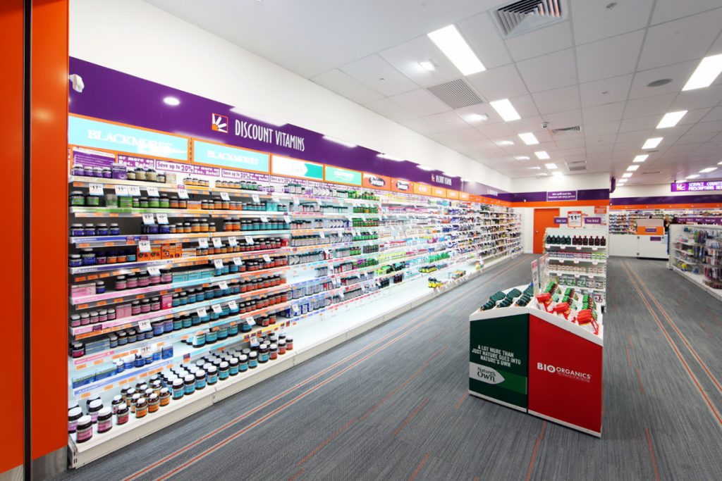 Discount Drug Stores Pharmacy Design Fitout Masterplanners Perth