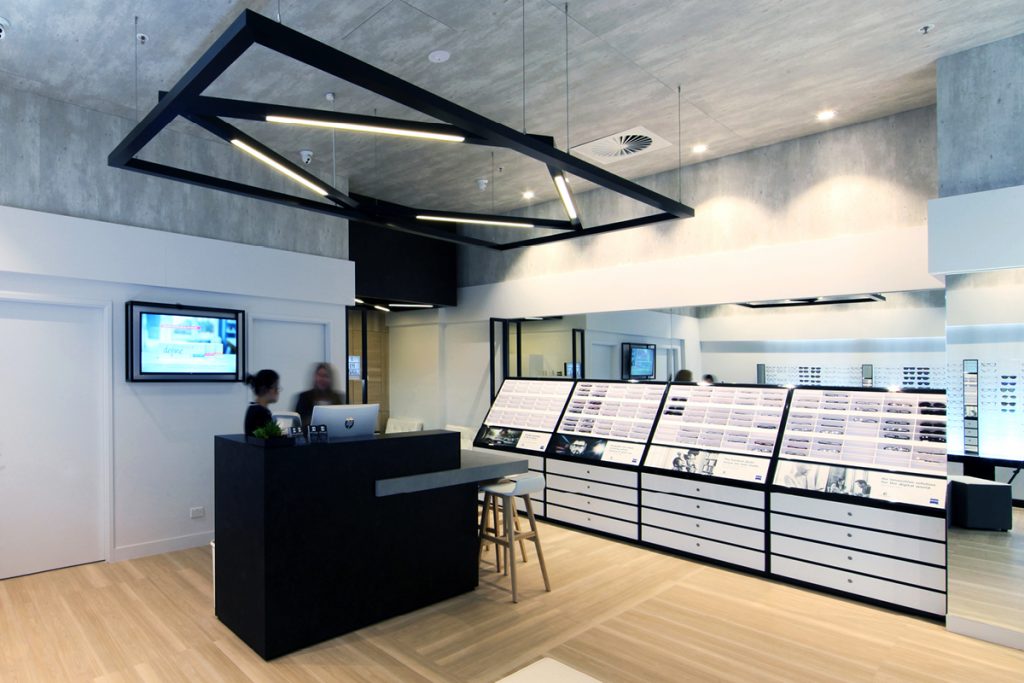 E Eye Place Optometrist Retail Eyewear Design Fitout Masterplanners