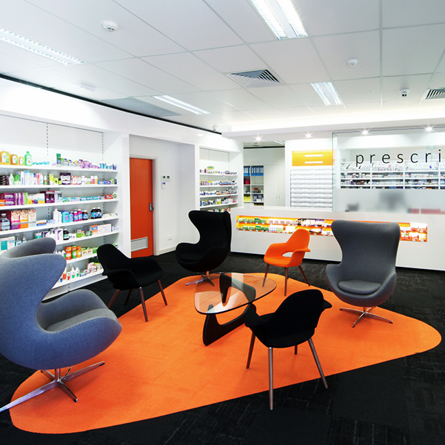 Joondalup Pharmacy Shop Design & Fitout Masterplanners Perth