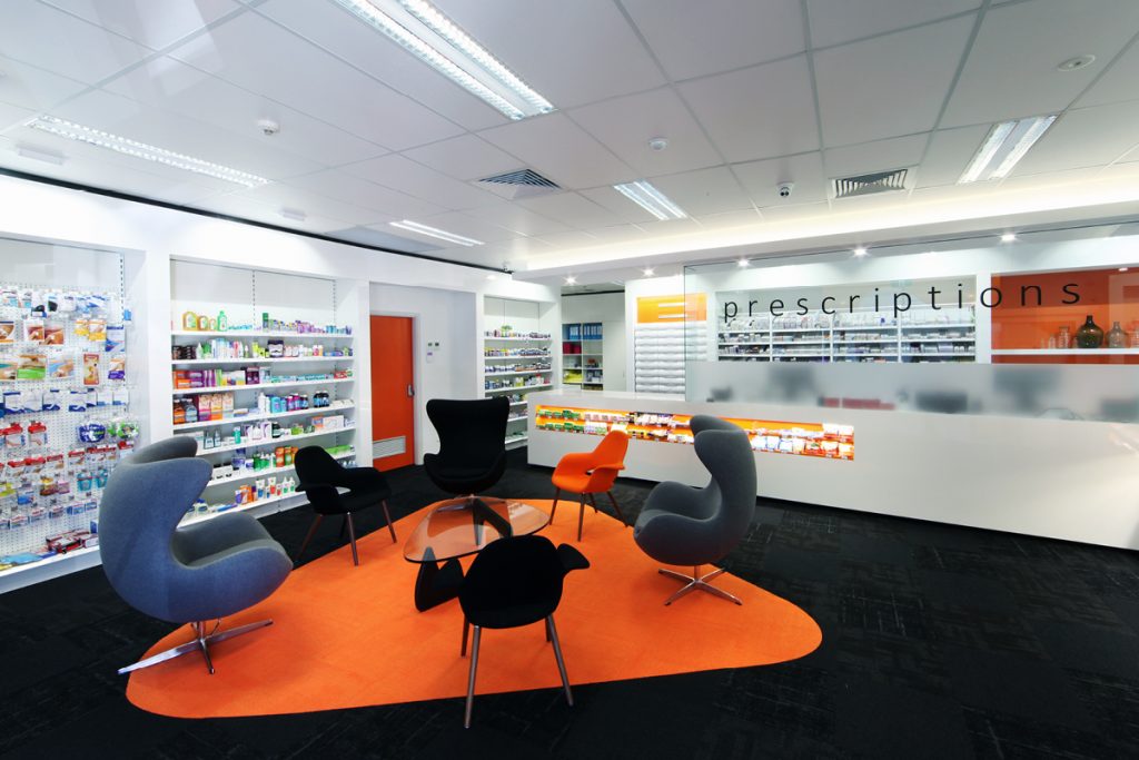 Joondalup Pharmacy Shop Design & Fitout Masterplanners Perth