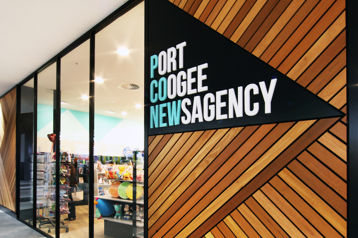 Retail Signage Masterplanners Port Coogee Newsagency