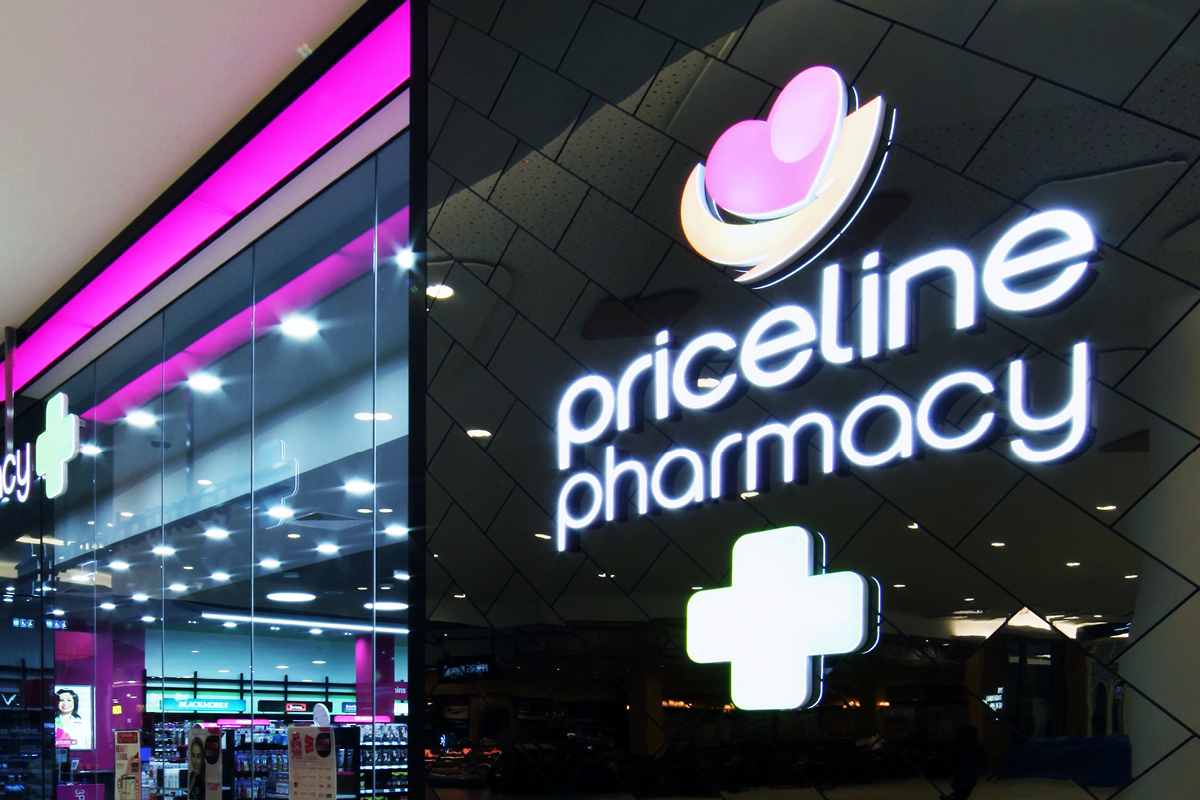Pharmacy Signage Masterplanners Priceline Mandurah