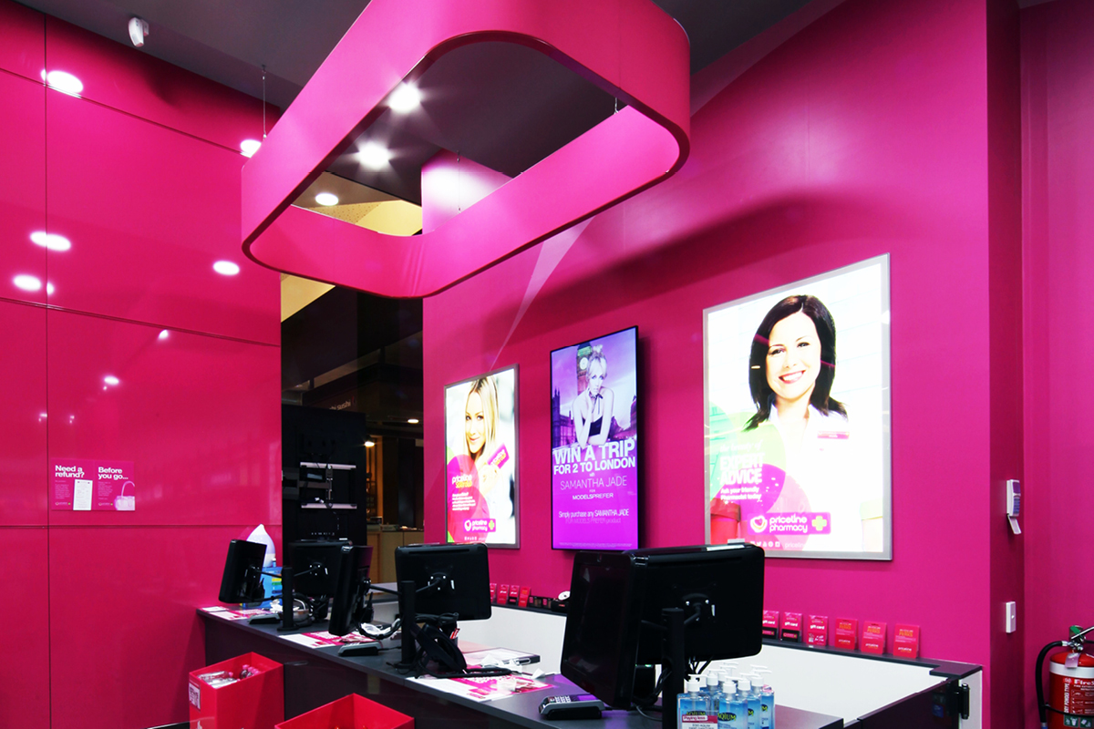 Cosmetic Display Masterplanners Priceline Mandurah