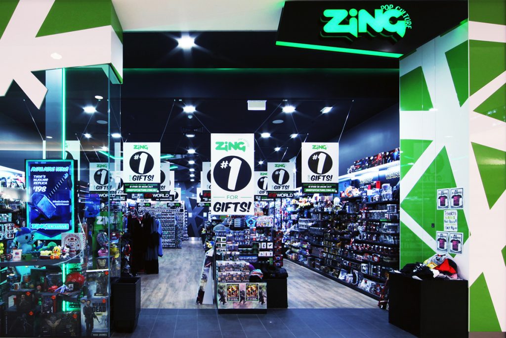 ZiNG Retail Store Fitout Masterplanners Perth