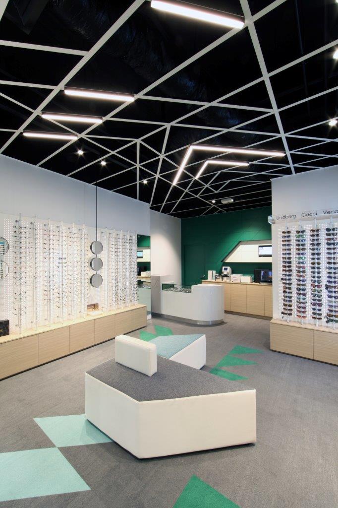 Crystal Vision Optometrist Eye Wear Retail Design Fitout